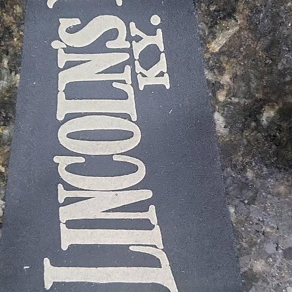 Vintage Early Felt Souvenir Flag Pennant Abe Lincoln’s Birthplace Kentucky - Picture 3 of 8